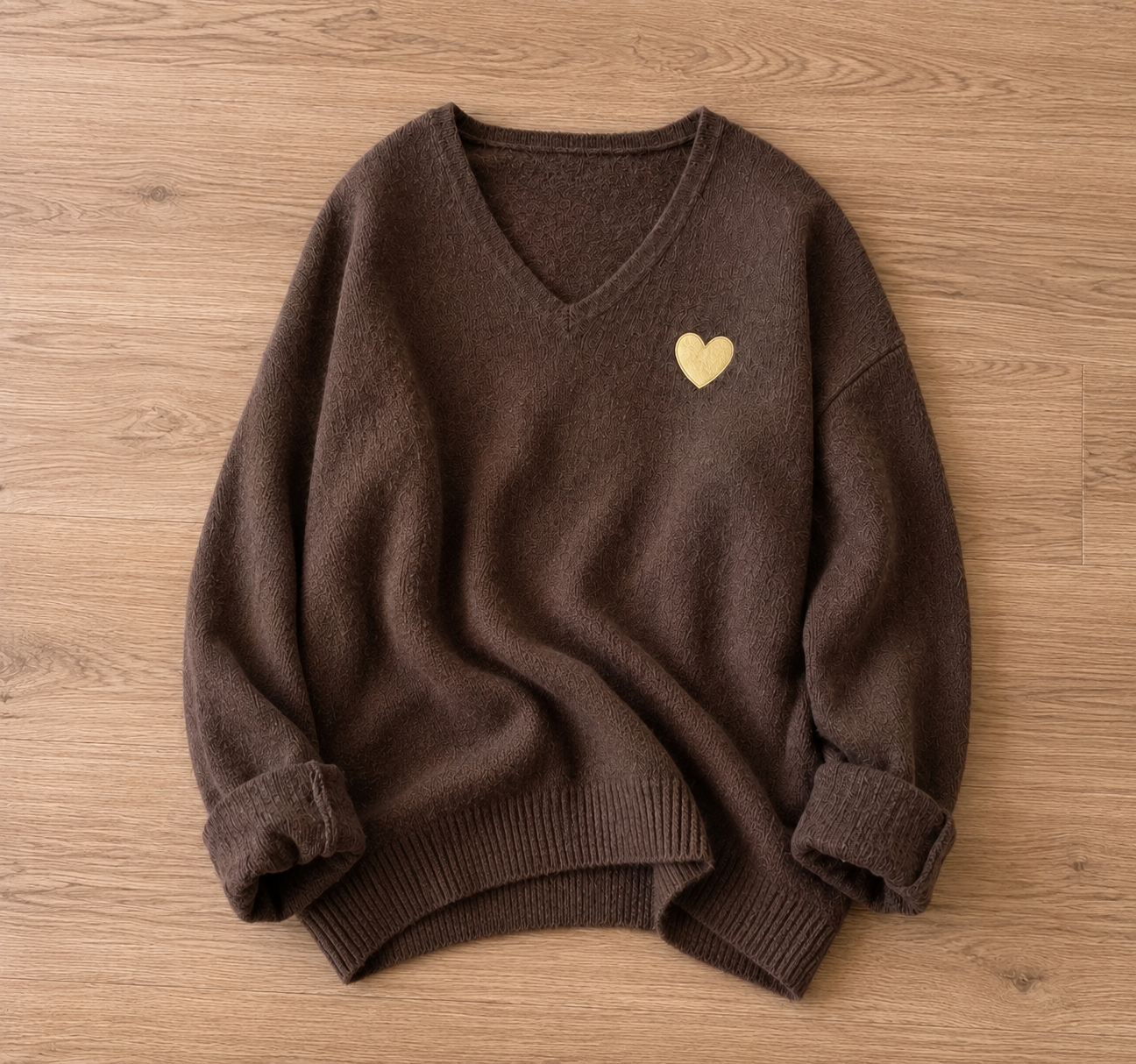 Pull Cœur Choco